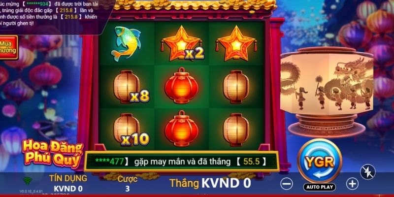 Trải nghiệm Hoa Đăng Phú Quý cùng 25 dòng thưởng rực rỡ